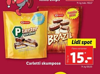 Carletti skumpose