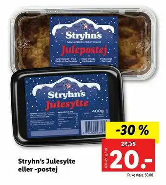 Stryhn's Julesylte eller -postej