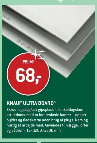 Knauf ultra board®