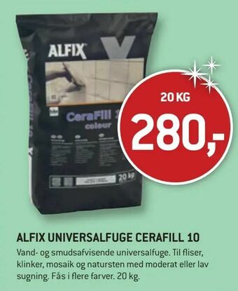 Alfix universalfuge cerafill 10