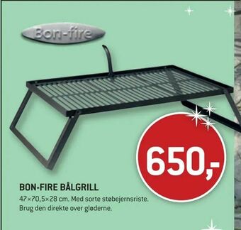 XL-BYG Bon-fire bålgrill tilbud