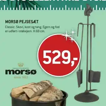 XL-BYG Morsø pejsesæt tilbud