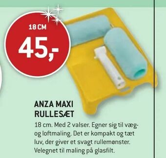 XL-BYG Anza maxi rullesæt tilbud