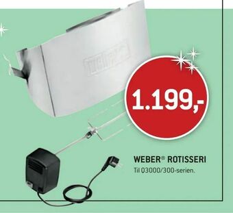 XL-BYG Weber® rotisseri tilbud
