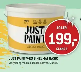 Just paint væg 5 helmat basic