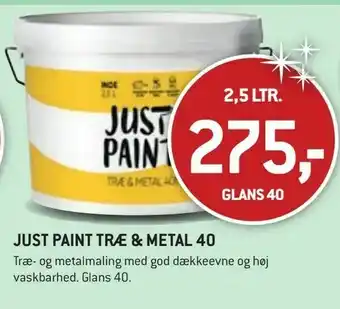 Just paint træ & metal 40