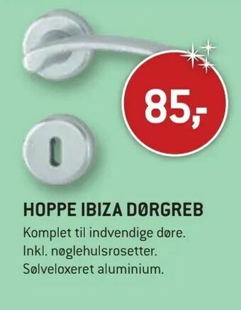 XL-BYG Hoppe ibiza dørgreb tilbud