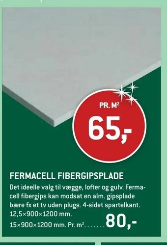 Fermacell fibergipsplade