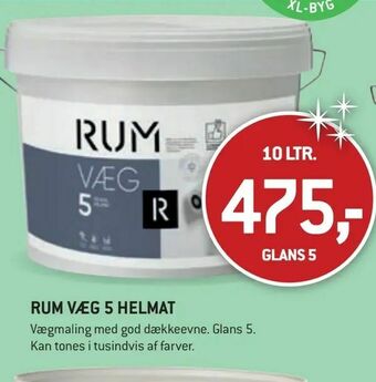 Rum væg 5 helmat