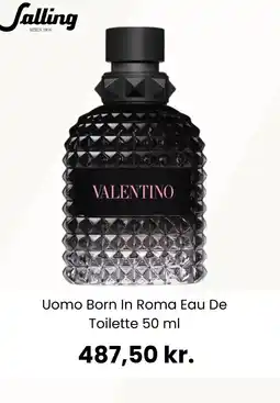 Salling Uomo Born In Roma Eau De Toilette tilbud