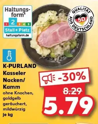 Kaufland K-PURLAND Kasseler Nacken/ Kamm tilbud