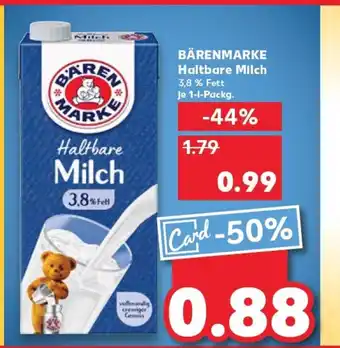 Kaufland BÄRENMARKE Haltbare Milch tilbud