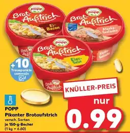 Kaufland POPP Pikanter Brotaufstrich tilbud