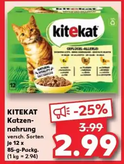 Kaufland KITEKAT Katzen- nahrung tilbud