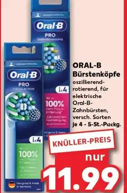 Kaufland ORAL-B Bürstenköpfe tilbud