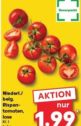 Kaufland Niederl./ belg. Rispen- tomaten, lose tilbud