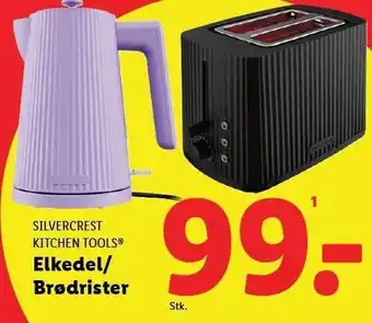 Lidl SILVERCREST KITCHEN TOOLS Elkedel/Brødrister tilbud