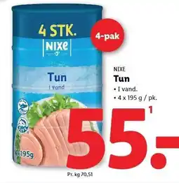 Lidl NIXE Tun tilbud