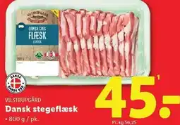 Lidl VILSTRUPSGÅRD Dansk stegeflæsk tilbud