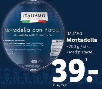 Lidl ITALIAMO Mortadella tilbud