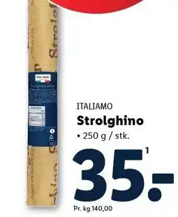 Lidl ITALIAMO Strolghino tilbud