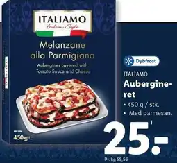 Lidl ITALIAMO Aubergineret tilbud