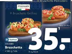 Lidl ITALIAMO Bruschetta tilbud