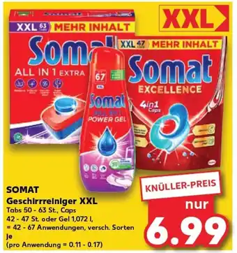 Kaufland SOMAT Geschirrreiniger XXL tilbud