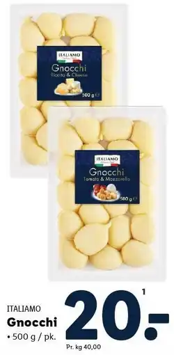 Lidl ITALIAMO Gnocchi tilbud