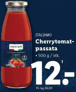 Lidl ITALIAMO Cherrytomatpassata tilbud