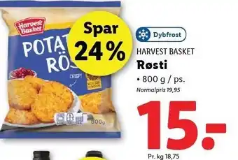 Lidl HARVEST BASKET Røsti tilbud