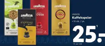 Lidl LAVAZZA Kaffekapsler tilbud