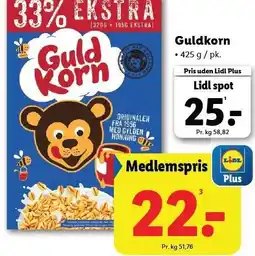 Lidl Guldkorn tilbud