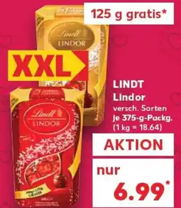 Kaufland LINDT Lindor tilbud