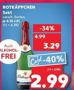 Kaufland ROTKÄPPCHEN Sekt tilbud