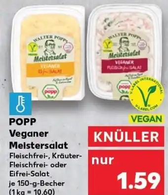 Kaufland POPP Veganer Meistersalat tilbud