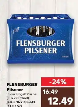 Kaufland FLENSBURGER Pilsener tilbud