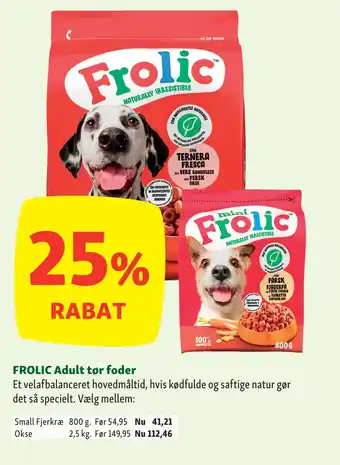 Maxi Zoo FROLIC Adult tør foder tilbud