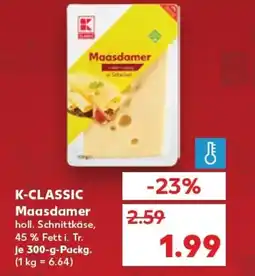 Kaufland K-CLASSIC Maasdamer tilbud