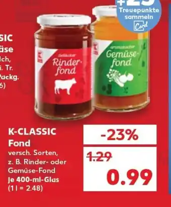 Kaufland K-CLASSIC Fond tilbud