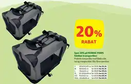 Maxi Zoo Spar 20% på NORDIC PAWS foldbar transportbur tilbud