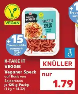 Kaufland K-TAKE IT VEGGIE Veganer Speck tilbud