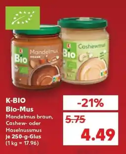 Kaufland K-BIO Bio-Mus tilbud