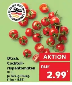 Kaufland Dtsch. Cocktail- rispentomaten tilbud