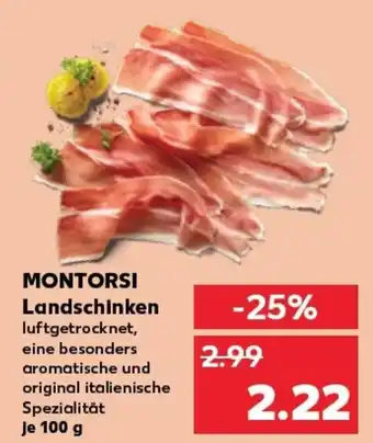 Kaufland MONTORSI Landschinken tilbud