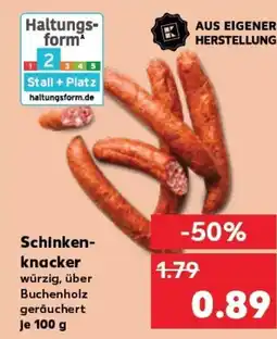 Kaufland Schinken- knacker tilbud