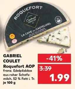 Kaufland Gabriel coulet roquefort aop tilbud