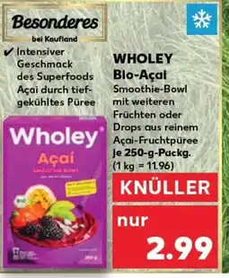 Kaufland Wholey Açai-Fruchtpüree tilbud