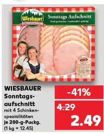 Kaufland Wiesbaur Sonntags Aufschnitt tilbud