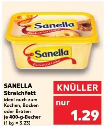 Kaufland Sanella Backen ist Liebe tilbud